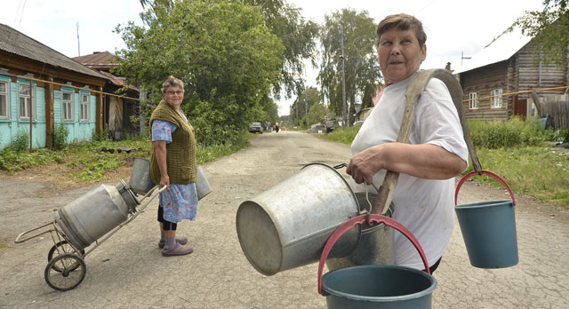 Машины на столбах алтай