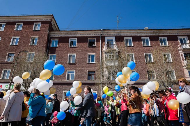 Первомайские праздники фото