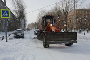 Машина которая чистит дороги