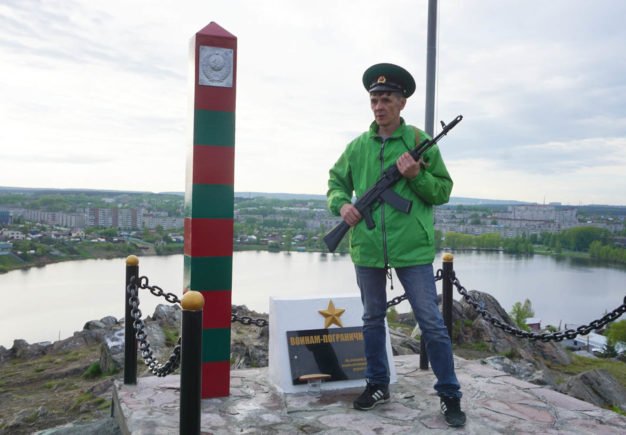 Фото пограничных столбов на границе