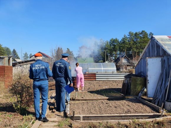 МЧС просит ревдинцев прибраться на своих земельных участках, чтобы ...