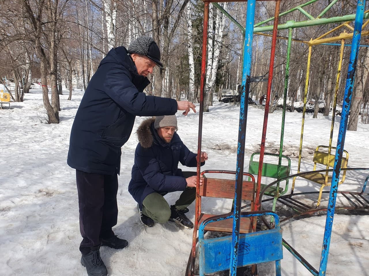 Карусель из парка Победы может переехать в Мариинск — Ревда-инфо.ру