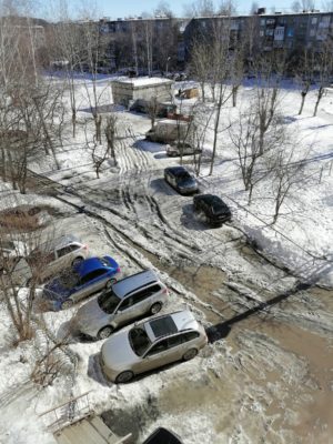 Машина дергается после лужи