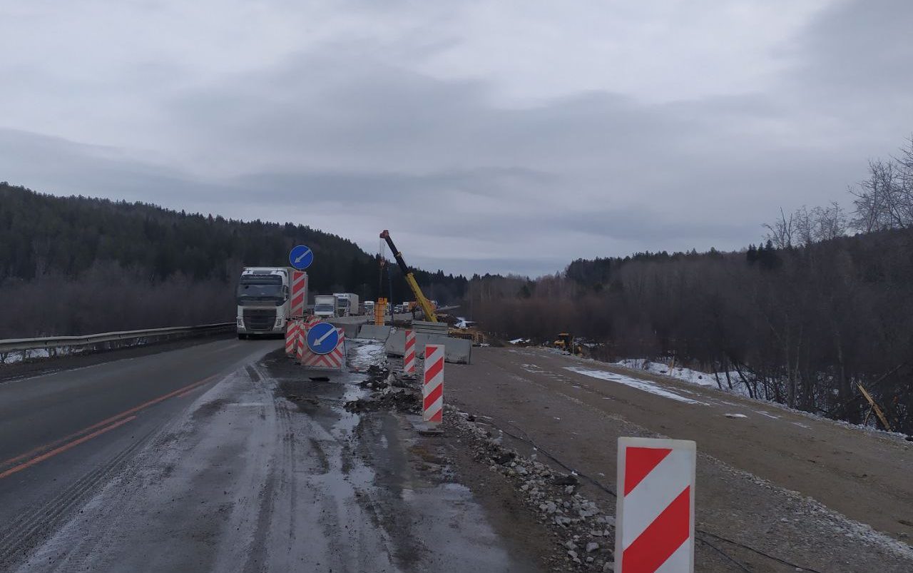 На пермской трассе полностью перекроют мост в Нижнесергинском районе —  Ревда-инфо.ру