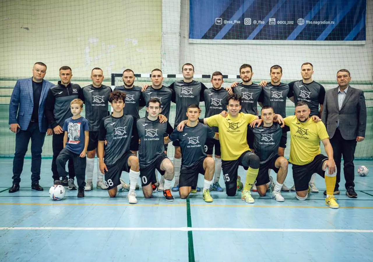 Футболисты ревдинского «Партнера» на шестом месте из 14 команд